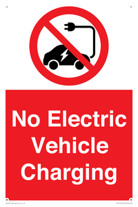 No Electric Vehicle Charging
